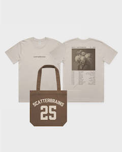 Scatterbrains Tee + Tote Bag - Bundle