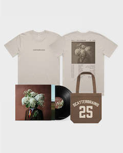 Scatterbrains Vinyl + Tee + Tote Bag - Bundle