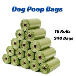 Products: Eco friendly dog poop bags for clean and simple pickups