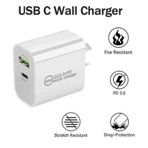 Products: 20W USB C Wall Charger Fast Charging for Everyday Use