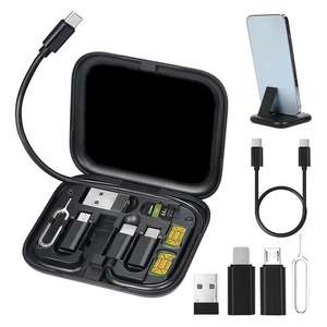 Products: 6-in-1 Charging Kit Quick Versatile Travel Charger