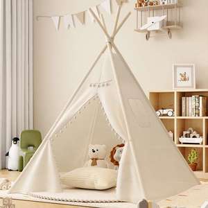 Magical 180cm Kids Play Tent Teepee for Indoor Outdoor Fun