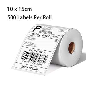 Products: Thermal Label Roll 10x15cm 500 Easy Shipping Labels