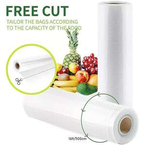 Products: Vacuum Sealer Bags Roll Cut to Size Freezer Food Storage