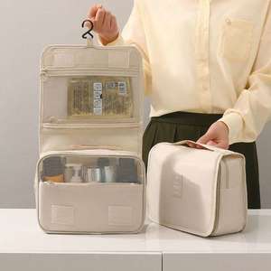 3 in 1 Hanging Travel Toiletry Bag Essential Water Resistant Kit