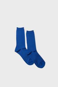 Frontpage: Cotton Half Crew - Cobalt