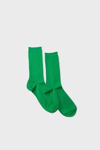 Cotton Half Crew - Apple