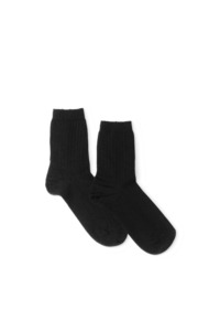 Frontpage: Merino Half Crew - Black