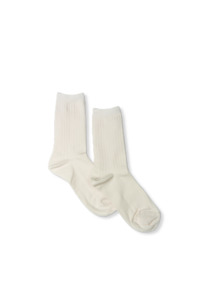 Frontpage: Cotton Half Crew - Ivory