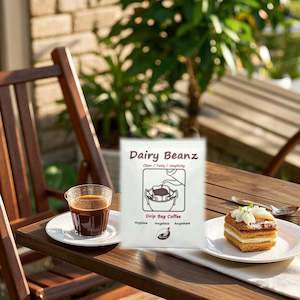 Quick Coffee Match: Beanz Drip | Disposable Drip Bag Coffee - A Box ( 8 Packs )