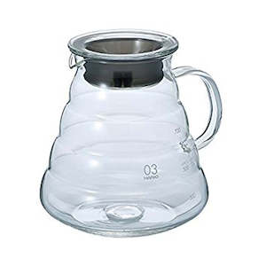 Coffee Cups Mugs Glasses Accessories: Hario V60 Glass Server - Clear