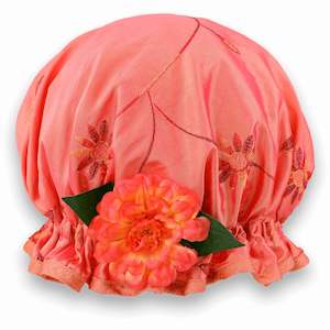 Orange Shower Cap