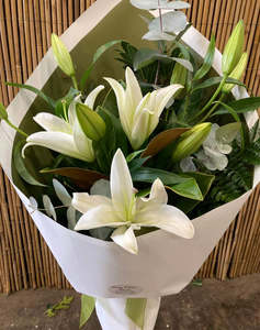 Designers Choice Pastel Bouquet: Lily Divine