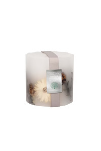 Gifts And Add Ons: Amber Woods & Blossom Pillar Candle