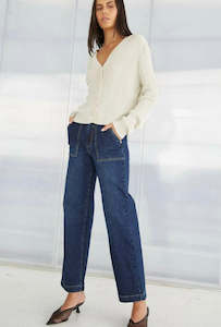 Womenswear: Dricoper Marfa Denim Trousers Paris Blue