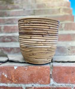 Bamboo Decorative Plant Pot
