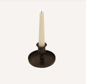 French Country Collections: French Country Raine Taper Black Candle Cup