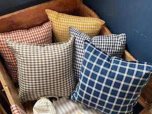 Soft Furnishings: Gingham Cushion Cover only