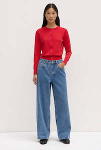 Assembly Label Semra Cotton Cashmere Cardigan Goji