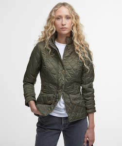 New Womens Clothing Arrivals: Barbour Flyweight Cavalry Quilted Jacket - Olive