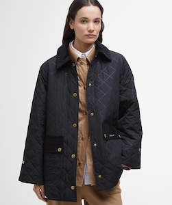 Barbour Corinne Quilted Jacket - Black / Ancient