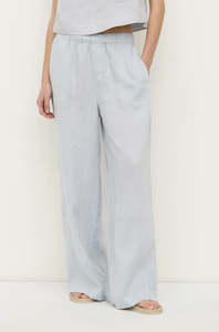 Womens Skirts And Pants: Assembly Label Everyday Linen Pant