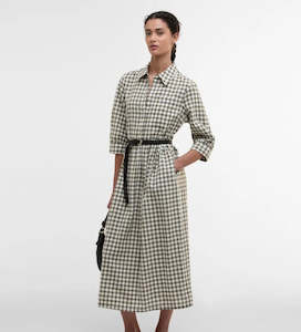 Barbour Adele Gingham Midi Dress