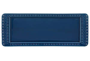 Decorative Homewares: Bordallo Pinheiro - Fantasy Tart Tray - Blue