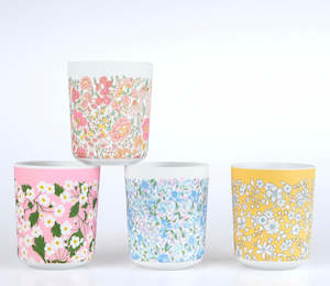 Drinkware: Liberty Melamine Cups - Set of 4