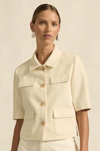 New Womens Clothing Arrivals: Zoe Kratzmann Juncture Jacket - Alabaster