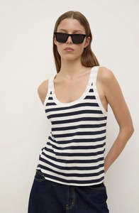 Womens Tops: Assembly Label Adria Stripe Jersey Tank