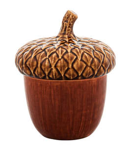 Homewares: Bordallo Pinheiro Acorn Box 15cm