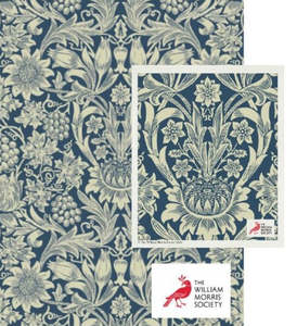 William Morris Teatowel & Dishcloth Set - Sunflower Blue