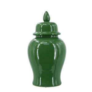 Homewares: Green Ginger Jar 31cmH