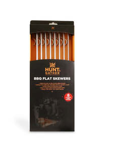 Hunt & Gather Stainless Steel Skewers 8 pack
