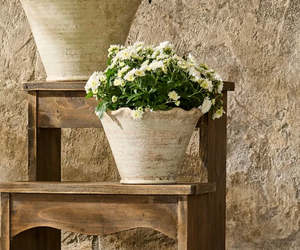 French Country Wavy Planter Pot Small