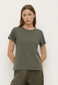 Assembly Label Indi Short Sleeve Tshirt - Moss