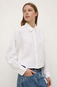 Assembly Label Lilah Linen Boxy Shirt