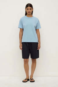 Assembly Label Organic Base Tee - Salt