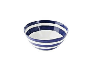Kitchen: GUZZINI RIVIERA BOWL 22CM-MED BLUE
