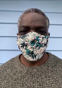 Dalston Face Masks 1: Mens Face Mask Palm Tree