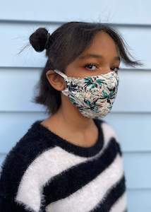 Dalston Cotton Face Mask palm tree