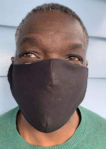 Dalston Face Masks 1: Mens Face Mask Black/ Tropical