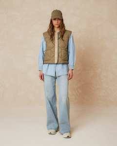 Indi Cold: Indi & Cold Quilted Short Coat/Vest