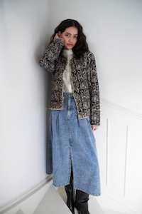 Lollys Laundry Isa Midi Skirt Light Blue