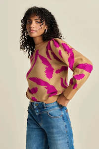 POM Amsterdam Feathers Sparkle Pullover