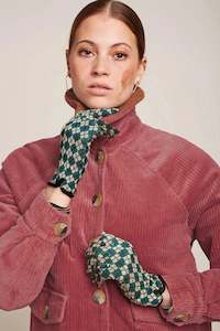 Gloves Mittens: King Louie Argyle Gloves Urban Green