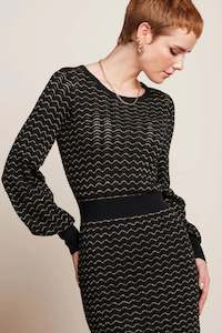 King Louie Bell Dress Pacific