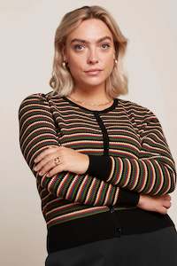 King Louie Cardi Roundneck Gilmore