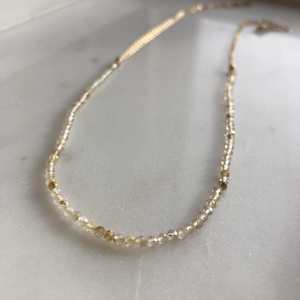 within. Sugar Necklace Rutilated Quartz